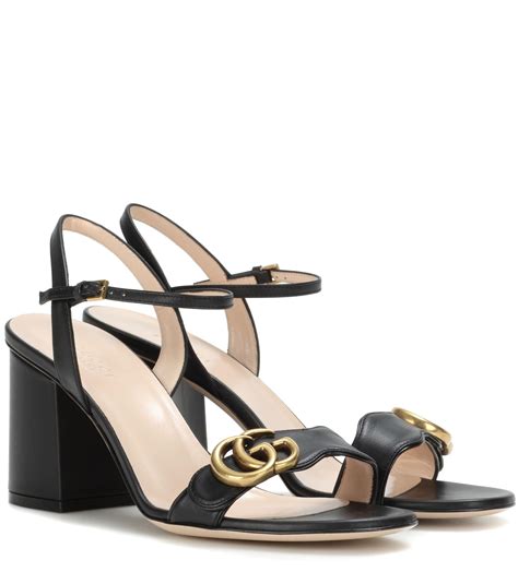 what are the latest women's black gucci sandals|black Gucci sandals for women.